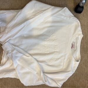 White Crewneck Sweatshirt